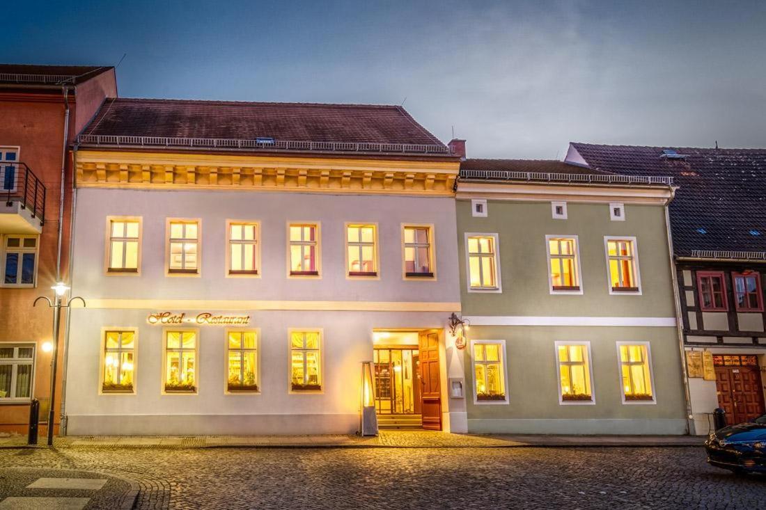 Ferienwohnung Zum Deutschen Hause Люббенау Экстерьер фото